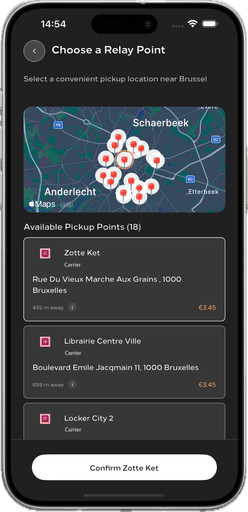 DWICE app screenshot